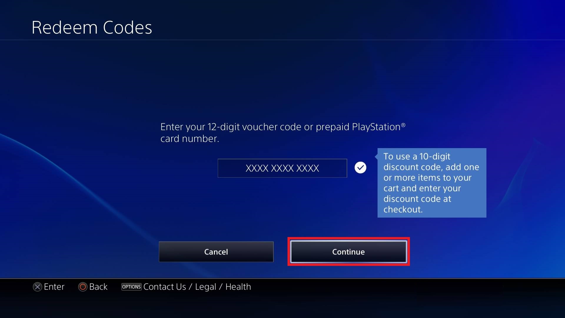 Playstation 4 on sale voucher codes